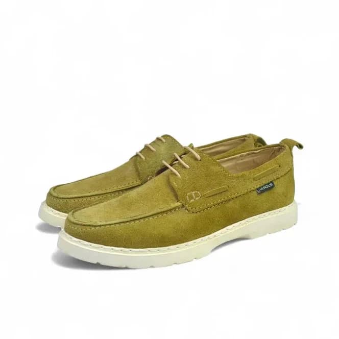 Leather Boat Shoes - S-Beige