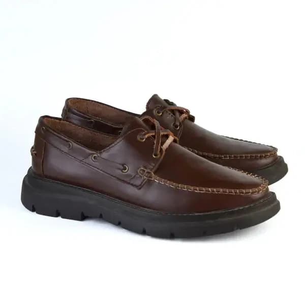 LEATHER SHARK CASUAL SHOES