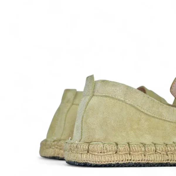 Leather Cangro Espadrilles - Beige