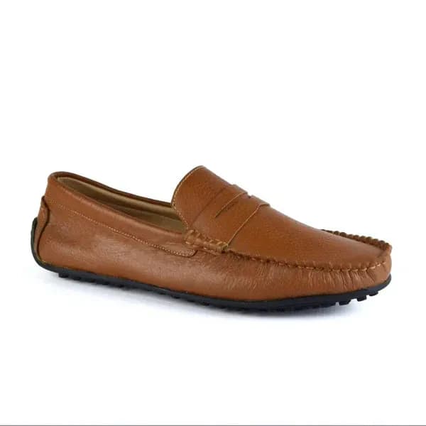 LEATHER MOCCASIN SHOES - M500 HAVAN