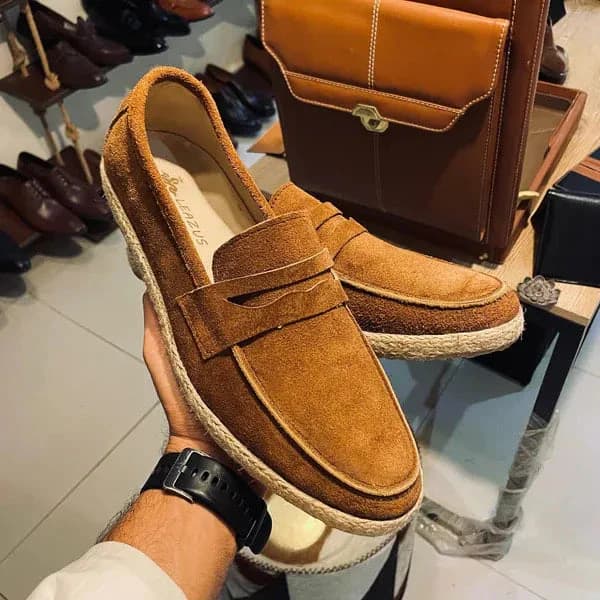 CANVAS LOAFER - S-102 BROWN