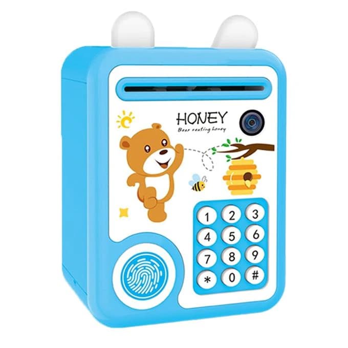Cute Bear-Shaped Coin Bank