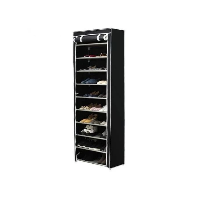Shoe Organizer – 10 Levels, 9 Shelves