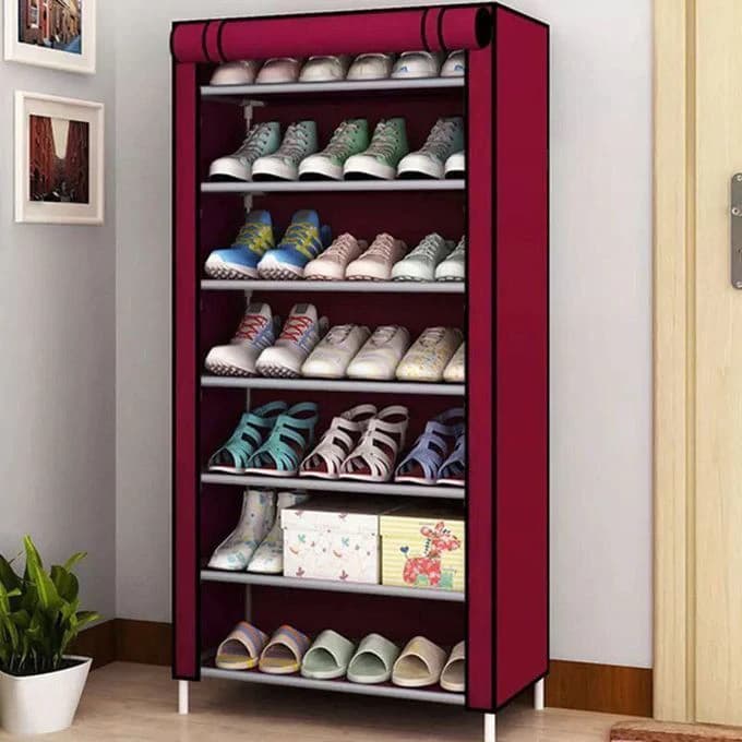 Shoe Organizer – 7 Tiers – 6 Shelves