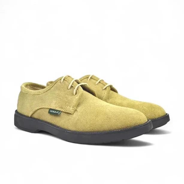 Everyday Derby Shoes - Beige