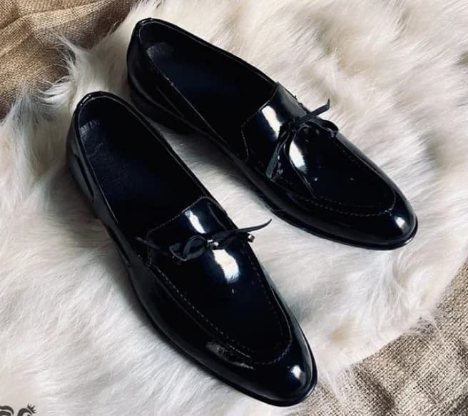Leather Verne Classic Loafer - 500 DIAMOND