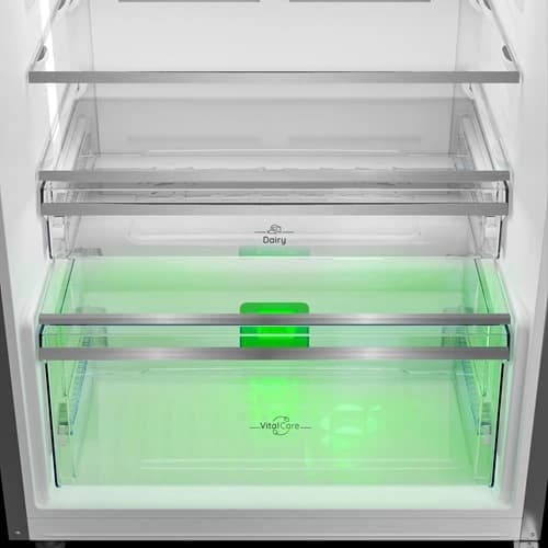 ثلاجة أريستون نوفروست بفريزر علوي - ART70 F1422D XDI (دارك إنوكس)