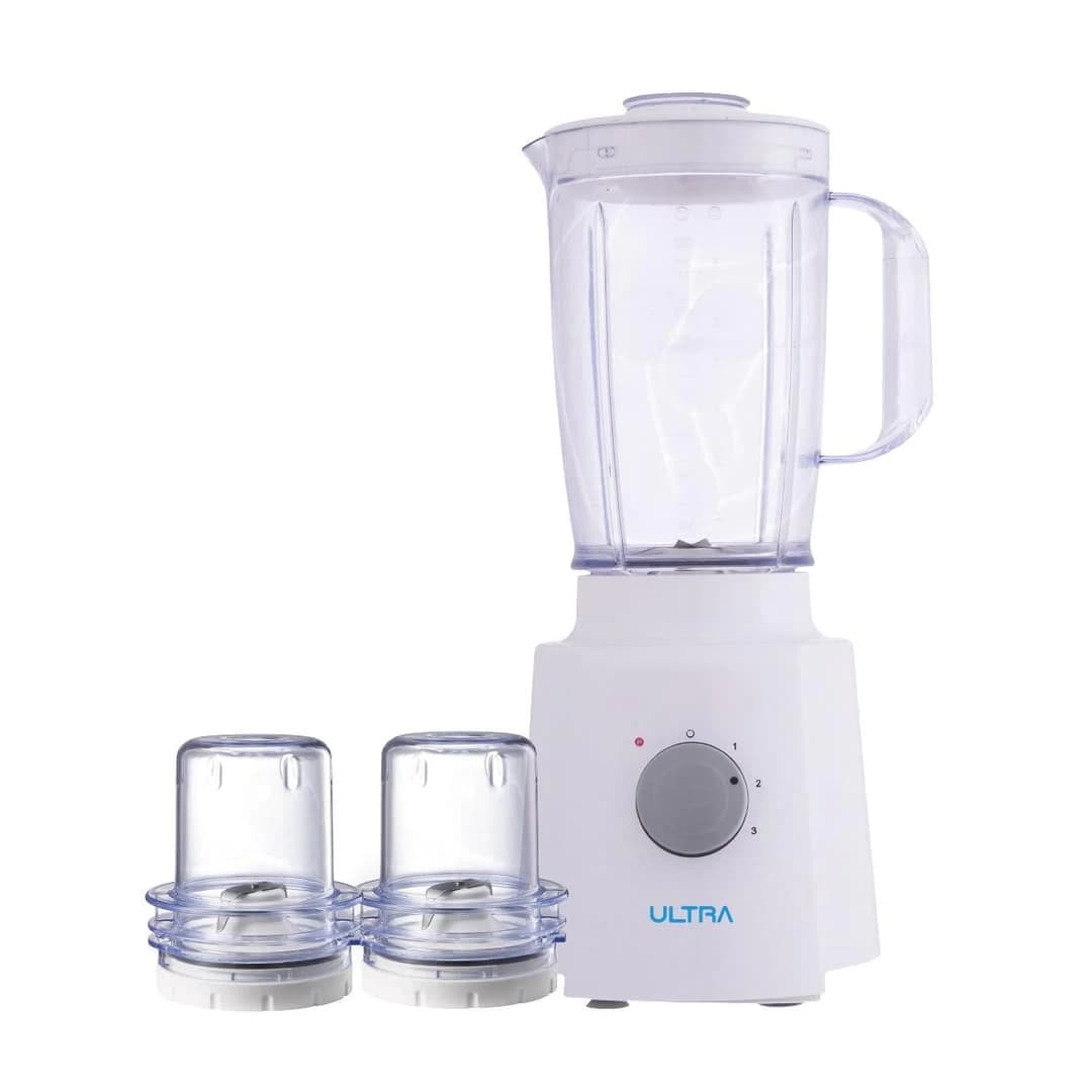 خلاط كهربائي Ultra - UB60M2WE (سعة 1.6 لتر، 600 وات، أبيض)