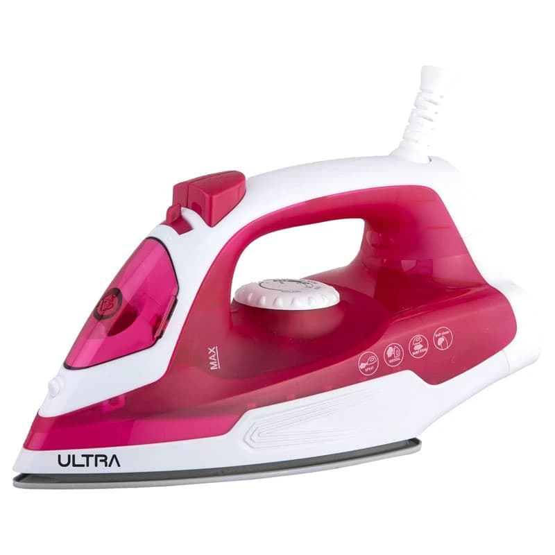 مكواة بخار Ultra - UI15RWE1 (سعة خزان 300 مل، 1500 وات، أحمر)