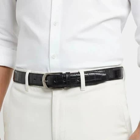 Classic Leather Belt - M