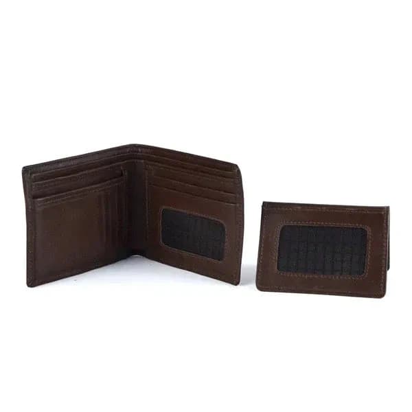 Leather Brown wallet - B-22