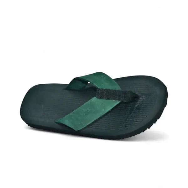 Leather SnapToe - Olive Green