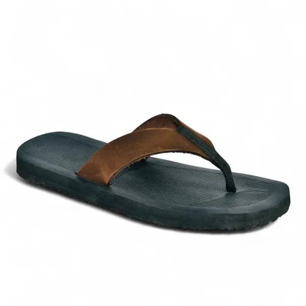 Leather SnapToe - Brown
