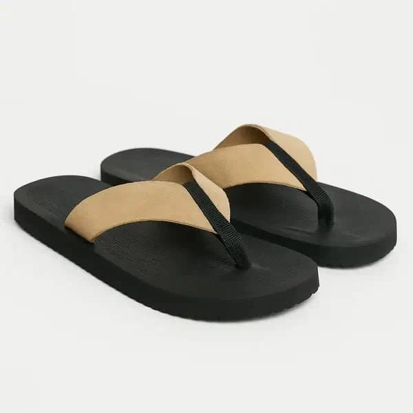 Leather SnapToe - Beige