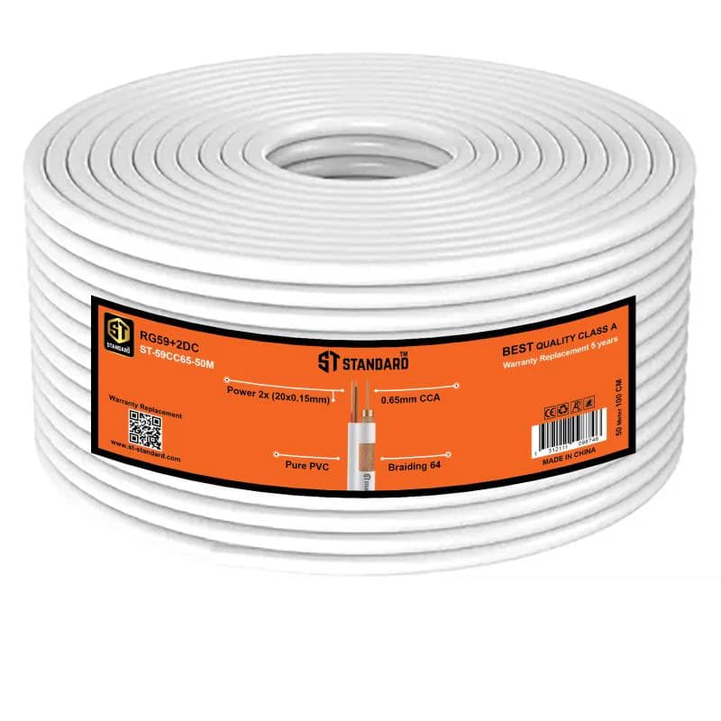 Cable Camera RG59 ST-59CC65 50M