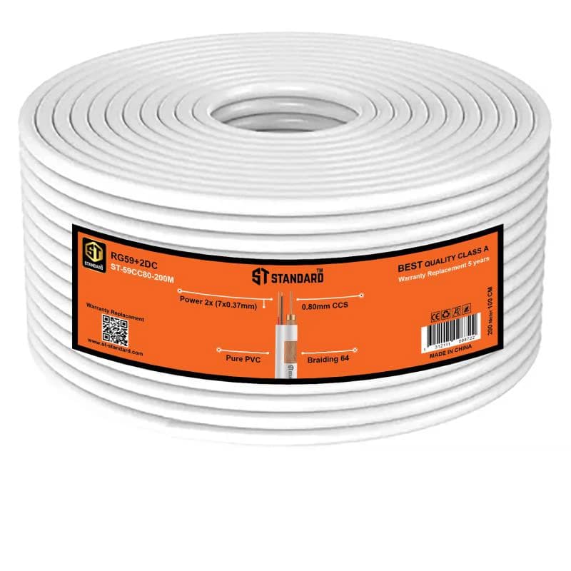 Cable Camera RG59 ST-59CC80 200M