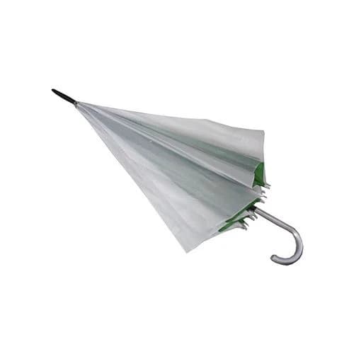 Protect from the Sun and Rain, Two Layers, Automatic Opening - White and Green