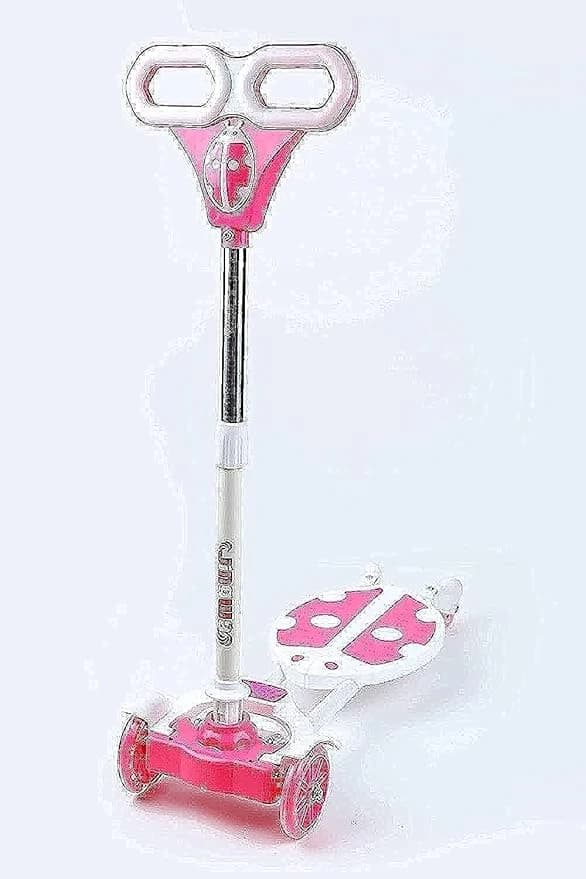 Butterfly Scooter For Kids - pink
