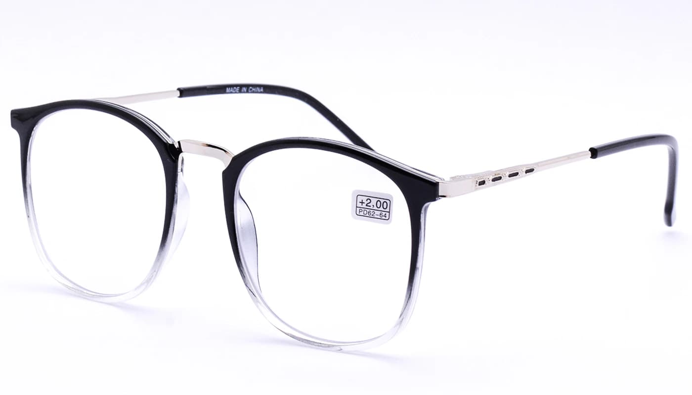 Prescription reading glasses for men and women - with cleaning cloth and origina