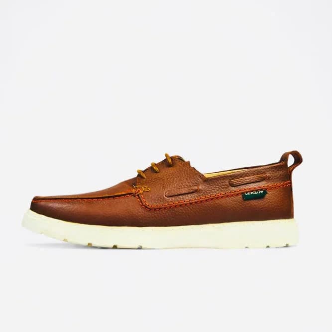 Leather Boat Shoes – Havana