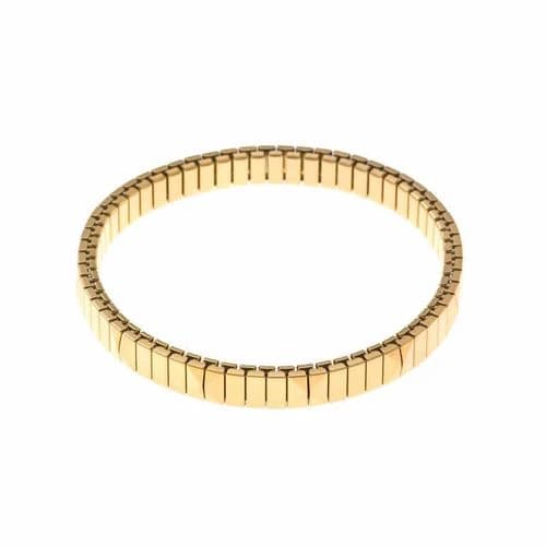 Italian Gold-Plated Stainless Steel Bracelet
