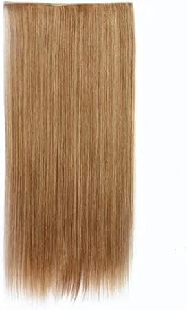 DILLARDS fashion brown long straight synthetic hair extensions