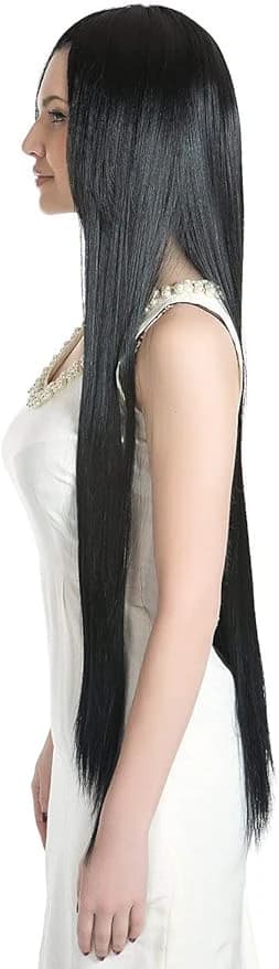 DILLARDS Long Straight Black Wig for Women