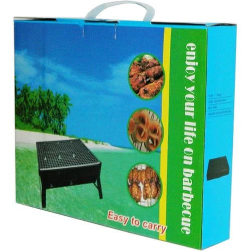Portable Charcoal BBQ Grill – Outdoor & Camping