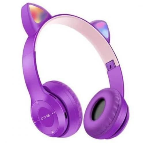Bluetooth Headphones – Purple