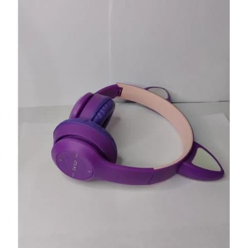 Bluetooth Headphones – Purple