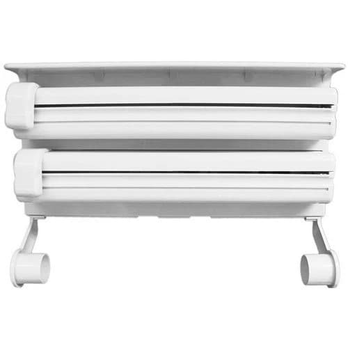 Kitchen Triple Paper Dispenser - White