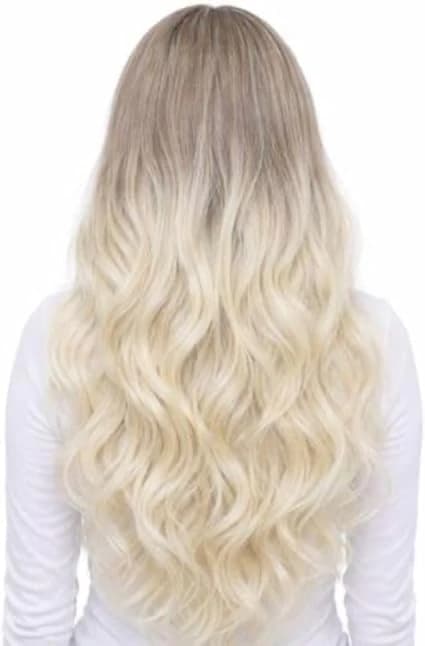 Long wavy brown to blonde wig natural fashion wigs for women.