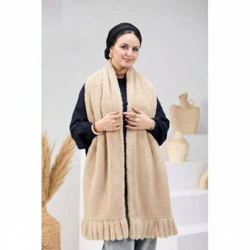 Trendy Velvet Scarf Shawl – Reversible