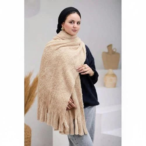Trendy Velvet Scarf Shawl – Reversible