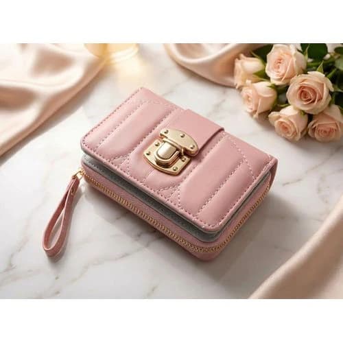 Elegant Women's Synthetic Leather Wallet
