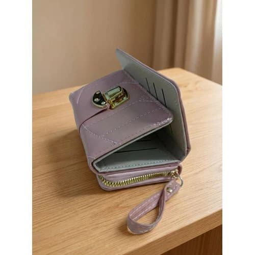 Elegant Women's Synthetic Leather Wallet