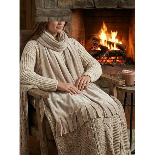 Bestselling Shiny Mohair Velvet Scarf – Large Size