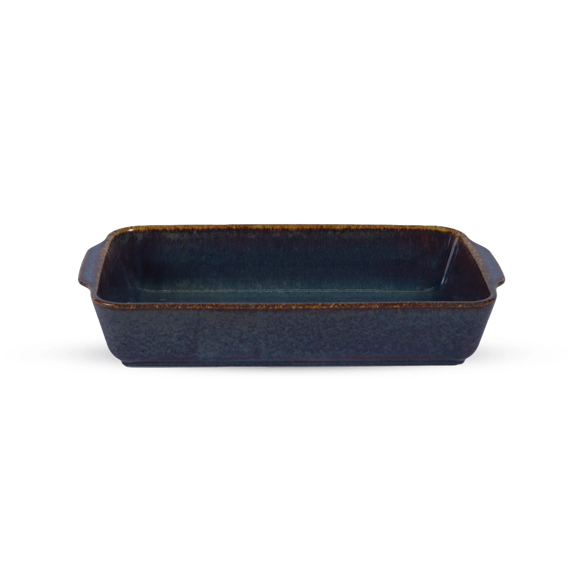 AAone Porcelain Oven Tray Big Rectangle Hand Made Colors 37Cm×21Cm