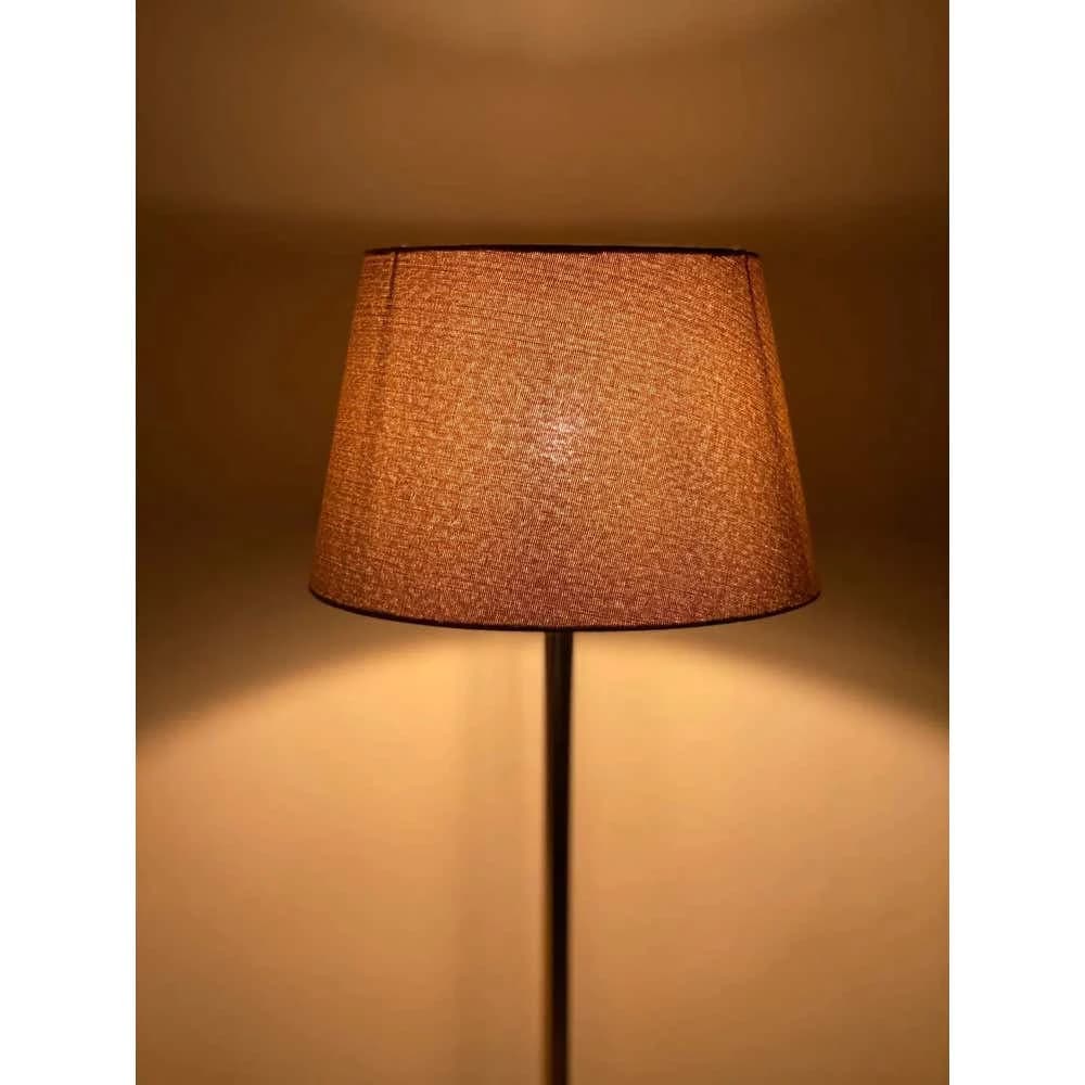 TBS Fabric Modern Floor Lamp, 160 ×40 cm - Beige