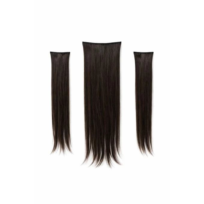 Extension consisting of 3 pieces in dark brown, consisting of two pieces 