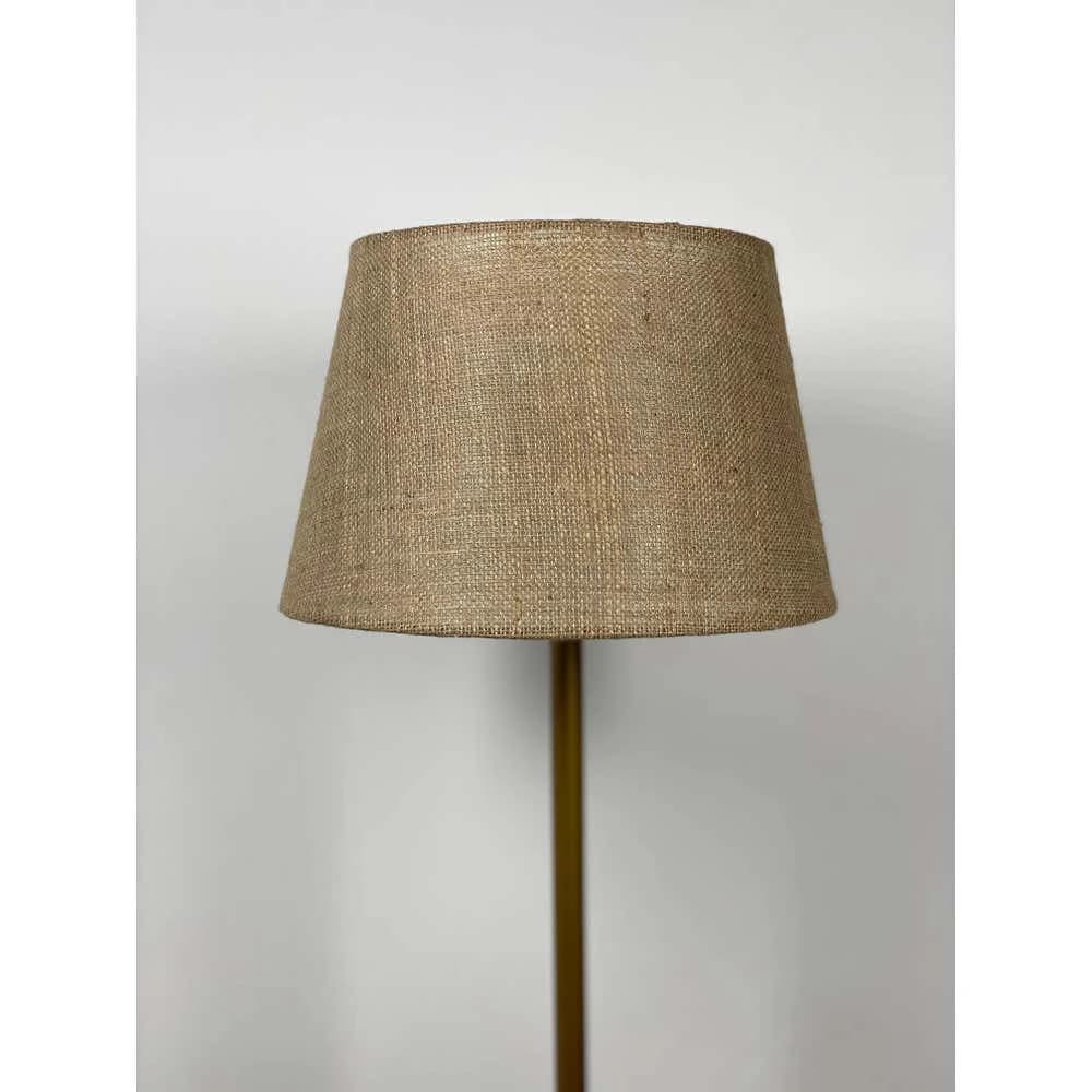 TBS Burlap Threads Boho Floor Lamp, 160 ×40 cm - Beige