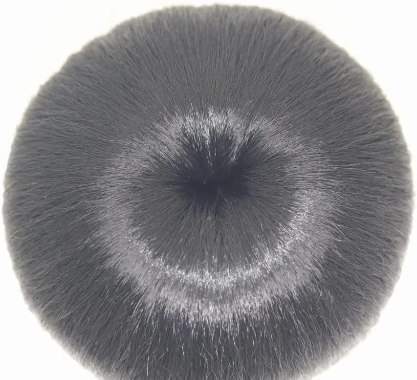 Hair Styling Accessory – Donut Hair Bun, Grey, Round Shape
