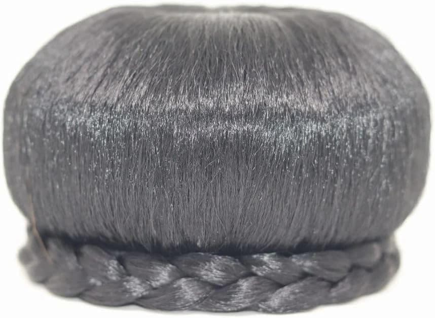 Hair Styling Accessory – Donut Hair Bun, Grey, Round Shape