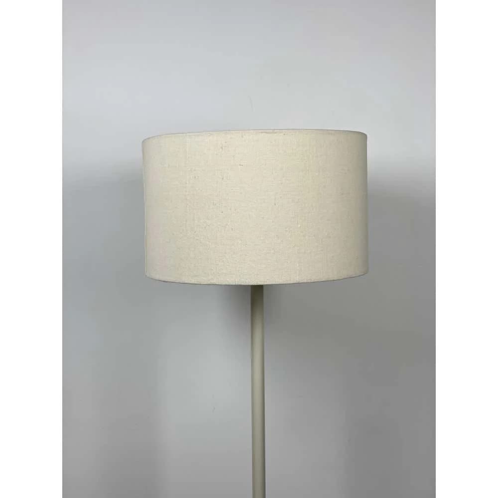 TBS Fabric Modern Floor Lamp, 160 ×40 cm - Off White