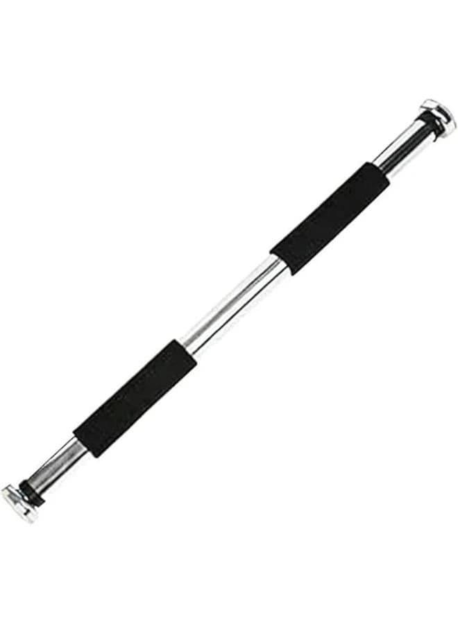 Adjustable exercise bar from 62 to 100 cm, suitable for home workouts, pull-ups