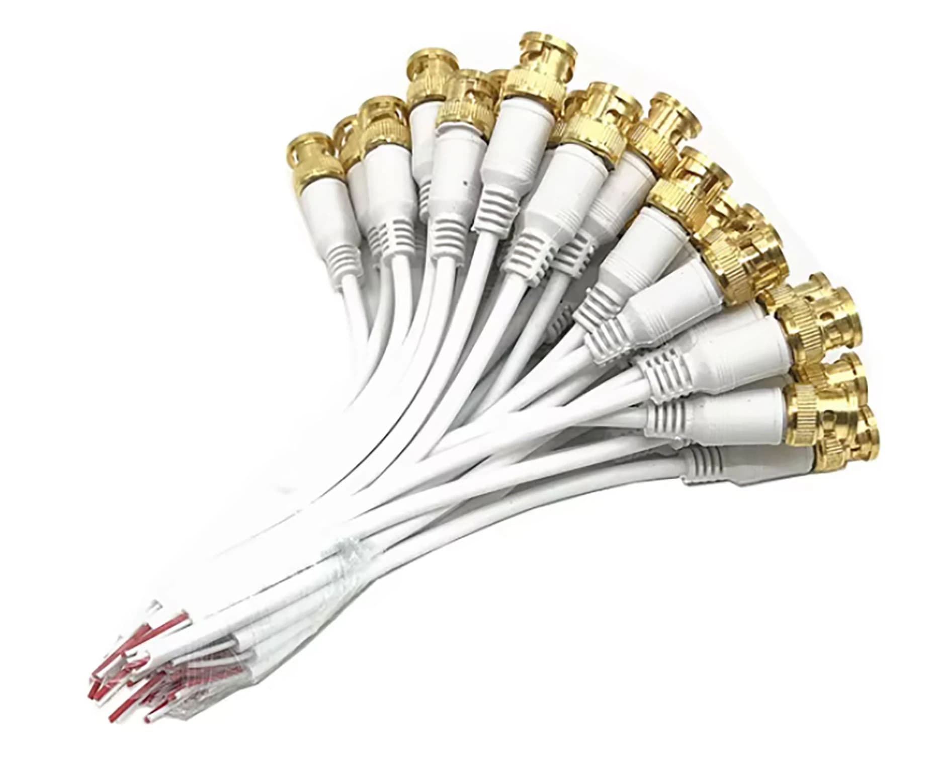 High-quality BNC cable designed for CCTV systems