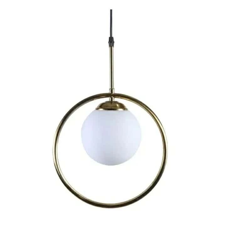 Globi ceiling chandelier, metal, 75x15 cm - gold