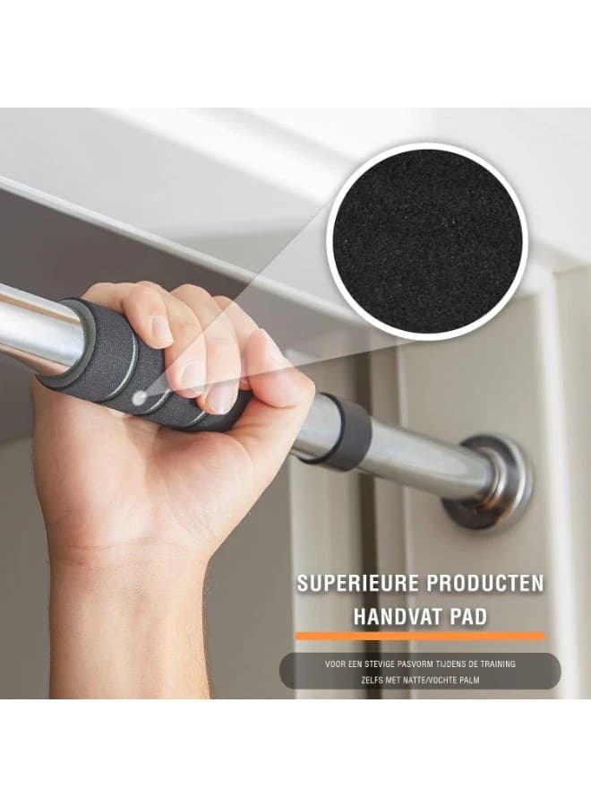 Pull-Up & Chin-Up Bar for Doorway – Soft-grip handles, multifunctional upper