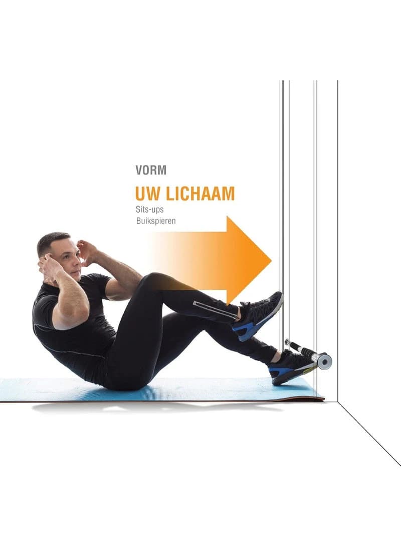 Pull-Up & Chin-Up Bar for Doorway – Soft-grip handles, multifunctional upper