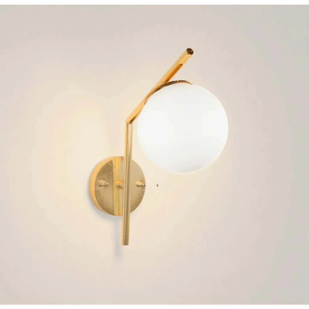 Wall sconce, metal, 35x15 cm - gold